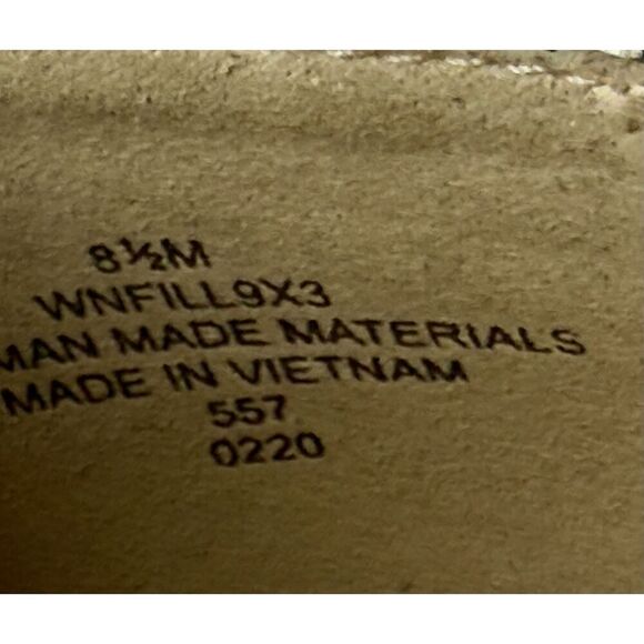 Nine West Stiletto Pumps Faux Snake Skin Ivory Multi Women’s Size 8.5 With Box - Picture 7 of 8